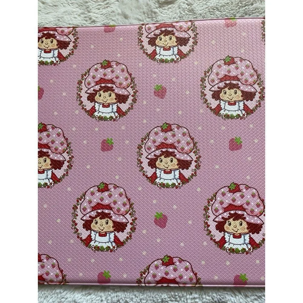 Strawberry Shortcake Anti Fatigue Kitchen Mat 18”x 30” Decorative‎ PVC Pink NEW